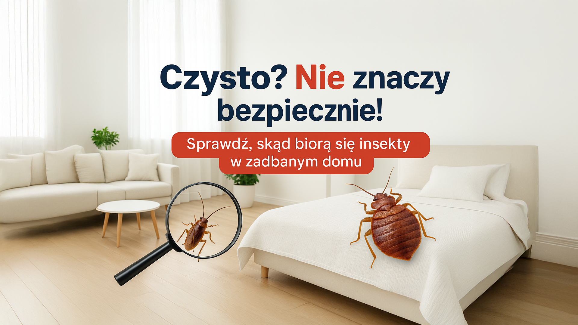 Dlaczego czyste mieszkanie to za mało, żeby uniknąć insektów?