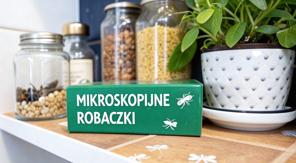 microscopic white bugs in home bug box