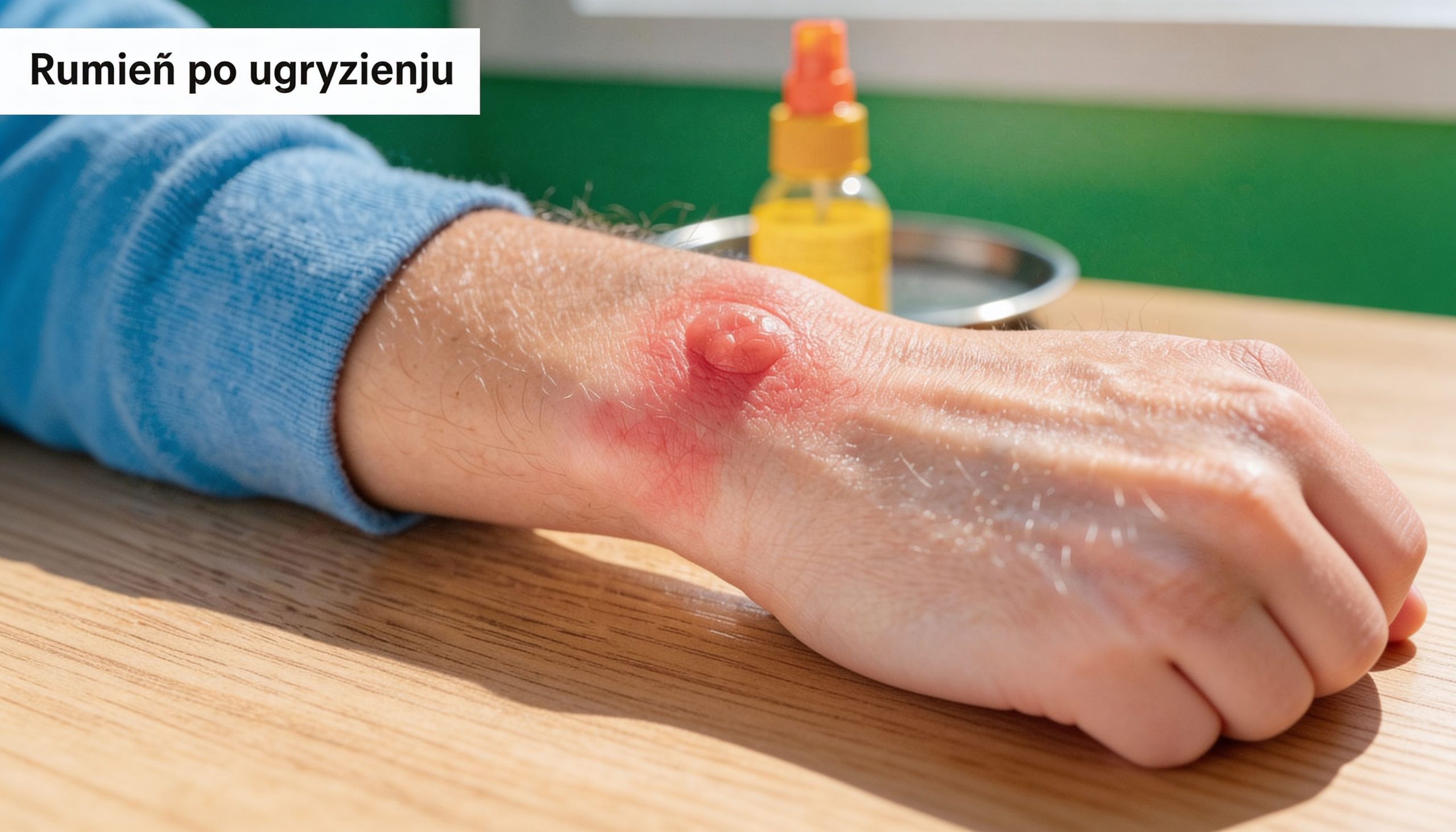 Ugryzienie owada rumień – jak rozpoznać zagrożenie?